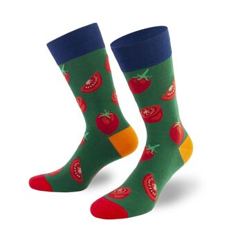 Chaussettes tomates de PATRON SOCKS - CONFORTABLES, ÉLÉGANTES, UNIQUES ! 1