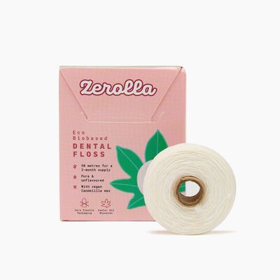 Zerolla Eco biobasierte Zahnseide – 50 Meter