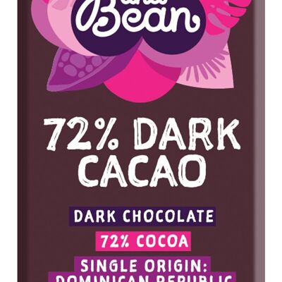Barre de Chocolat Bio Noir 72% Graines et Haricots 30x25g