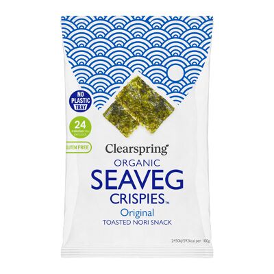 Organic seaweed chips - Original 4g (KOR-ORG-023)