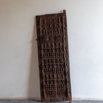 Dogon-Dekorationstür aus Banamba-Holz