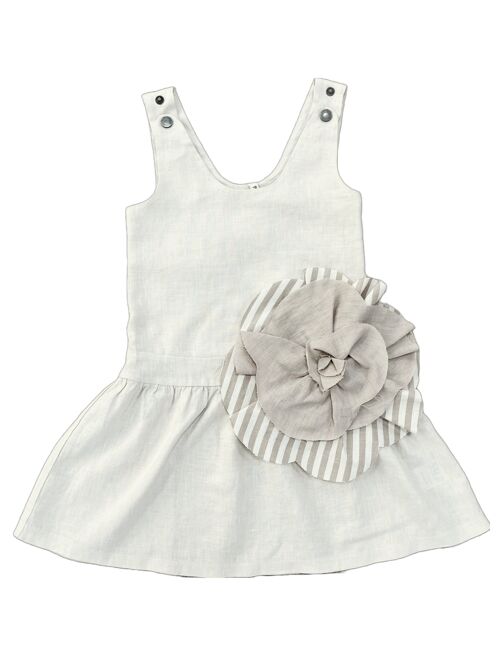 Dress Chloe Sienna Cream Flower