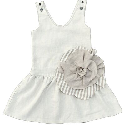 Dress Chloe Sienna Cream Flower