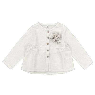 Chemise Camomille Sienne Crème Fleur