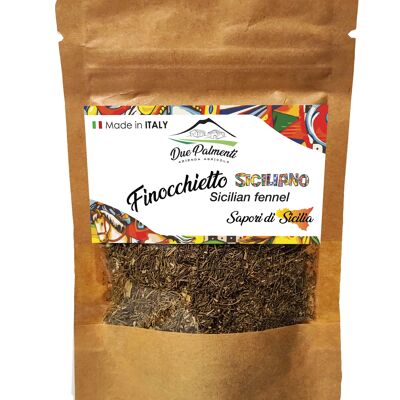 Bolsa con cremallera de hinojo silvestre siciliano