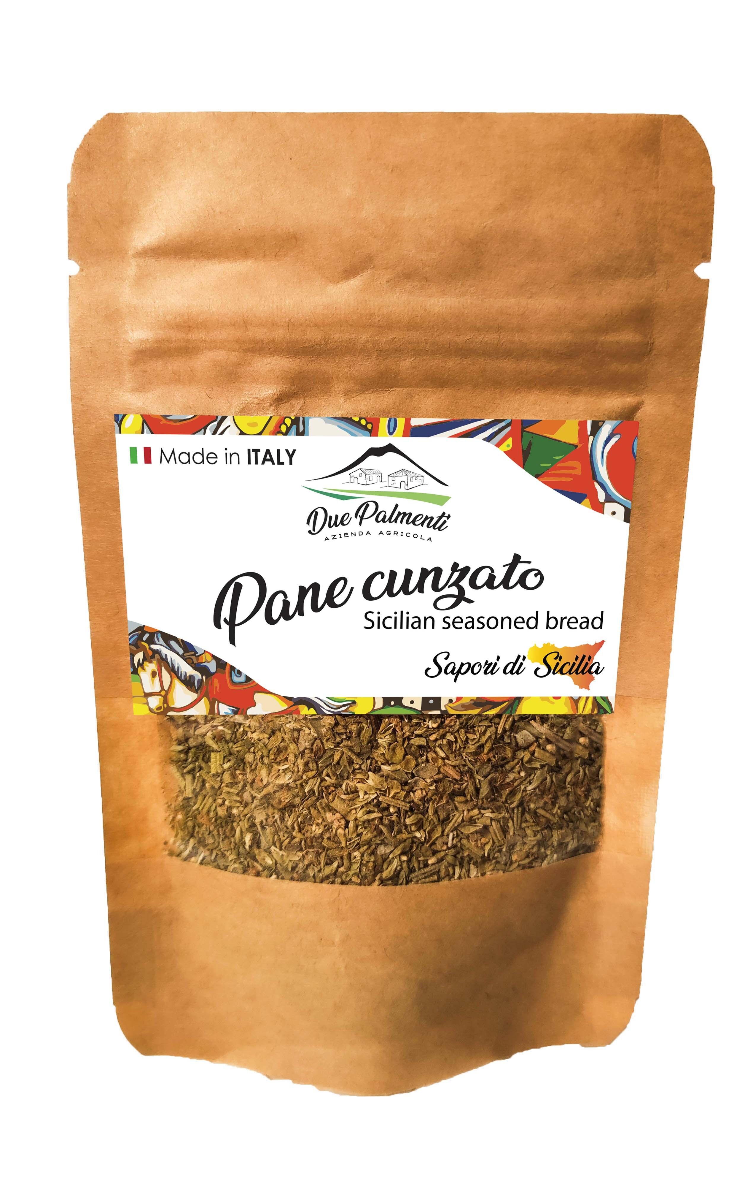 Bread cunzato seasoning zip bag