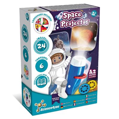 Proyector espacial para niños - Juguete educativo