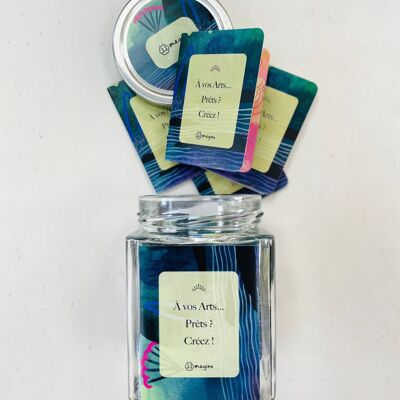 GREEN JAR CARDS AT YOUR READY ARS