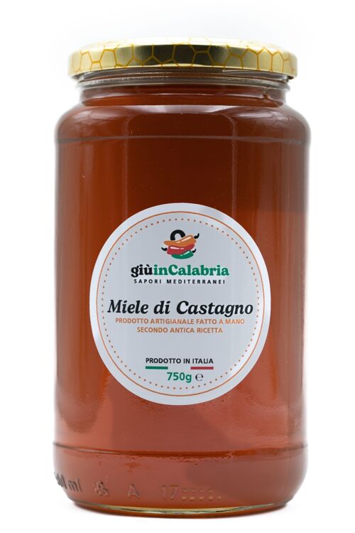 Miele di castagno Giù in Calabria - 750G
