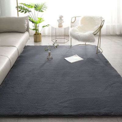 Tapis Moelleux Anthracite 200x290CM