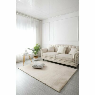 Soffice tappeto beige 200x290 cm