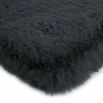 Tapis Moelleux Noir 160x230CM 1