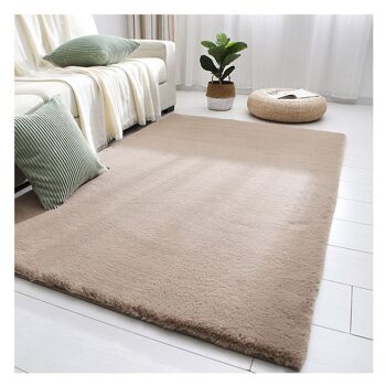 Tapis Moelleux Taupe 200x290CM 1