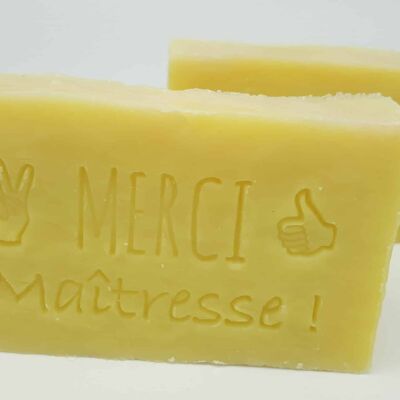 L'Authentique-Seife – Geschenk mit Stempel „Thank You Maitresse“