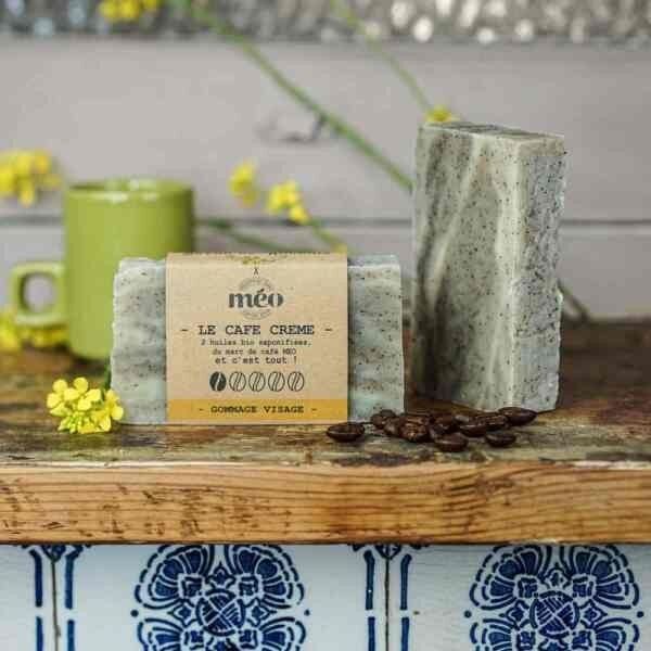 Jabón exfoliante Le Café crème