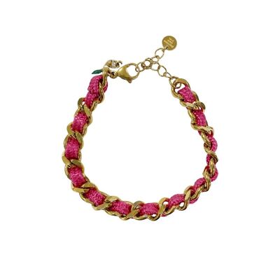 Chain bracelet - Pink