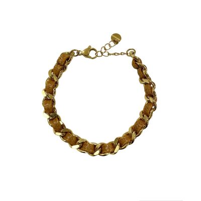 Chain bracelet - Brown