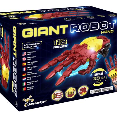 Mano robotica gigante per bambini