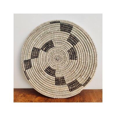 Disco decorativo Niorgo con patrón de mosaico con impresión IR