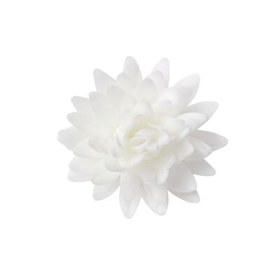 BOITE DE 18 FLEURS AZYME BLANCHE Ø 5,5CM