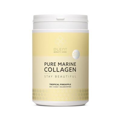 Plent Cuidado de belleza - COLÁGENO MARINO PURO - Piña Tropical - 300g