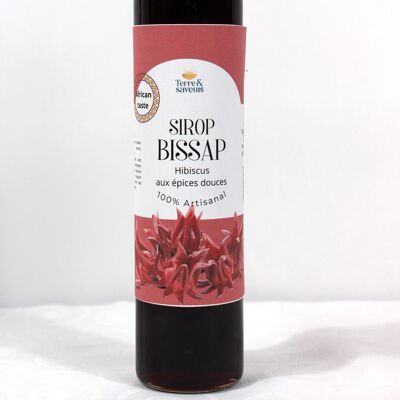 Sirop d'hibiscus (bissap) 250ml