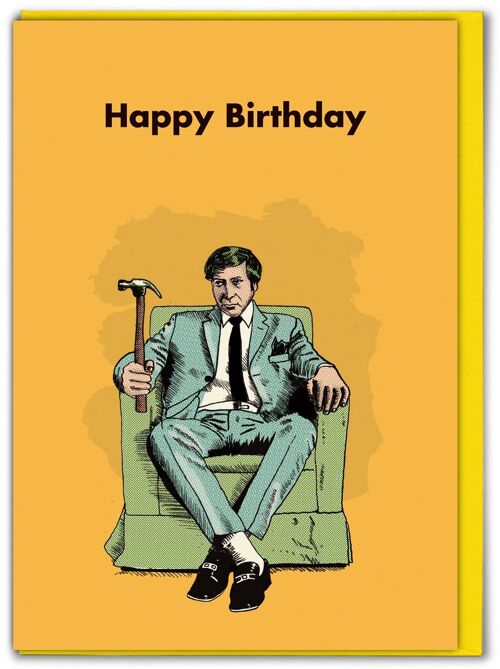Funny Happy Birthday Card by Modern Toss
