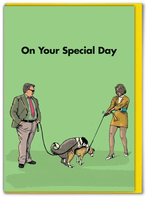 Funny Dirty Dog Card By Modern Toss