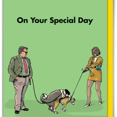 Funny Dirty Dog Card By Modern Toss