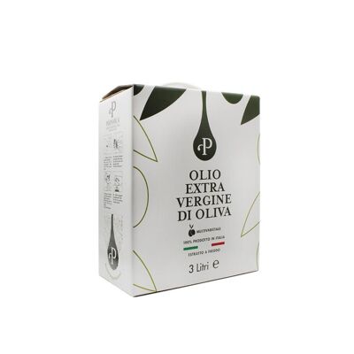 Huile d'Olive Extra Vierge Bag-in-Box - 3L