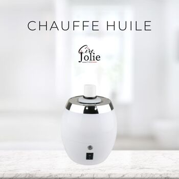 CHAUFFE HUILE - Blanc 1