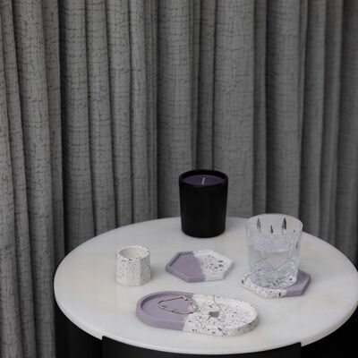 4 Piece Trinket Set - Lilac Split