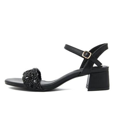 Sandalias Mujer Color Negro - FAM_95_57_BLACK