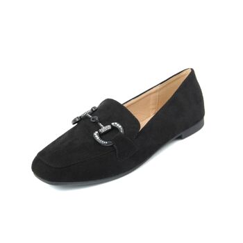 Mocassins pour Femme Couleur Noir - FAM_99_61_BLACK 3