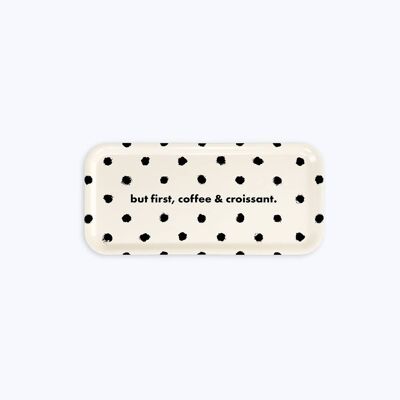 Painted Dots But first coffee Coffee