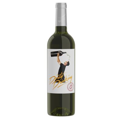 Bebida sucia: vino blanco sin alcohol