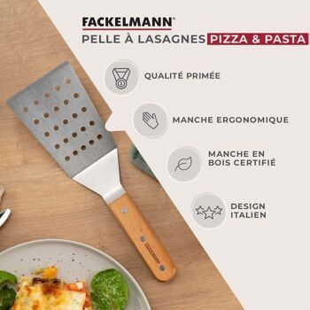 Pelle à pizza ajourée 29 cm Fackelmann Pizza & Pasta 5