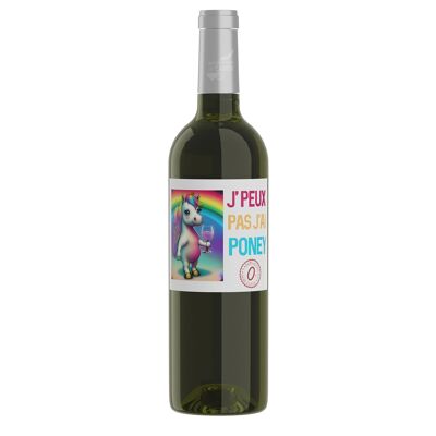 I can't I have a pony - Non-alcoholic white wine