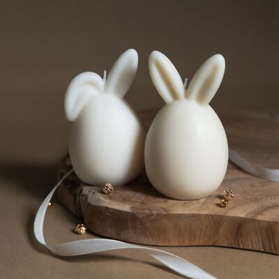 Rabbit Egg Candles - Easter Candles