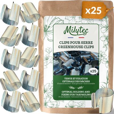 Greenhouse Clips - Pack of 25