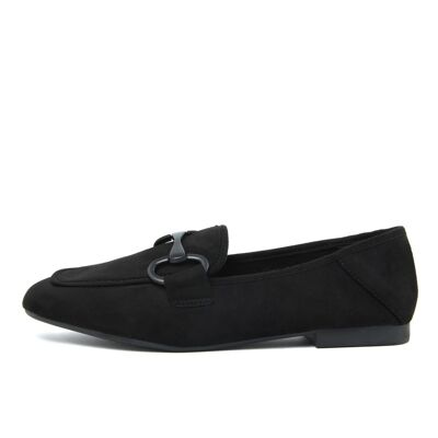 Mocasines de Mujer color Negro - FAG_2683_NERO