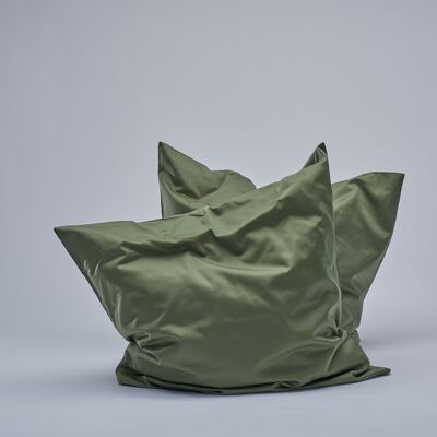 Fundas de almohada de satén 400TC - Bosque nórdico-80X80