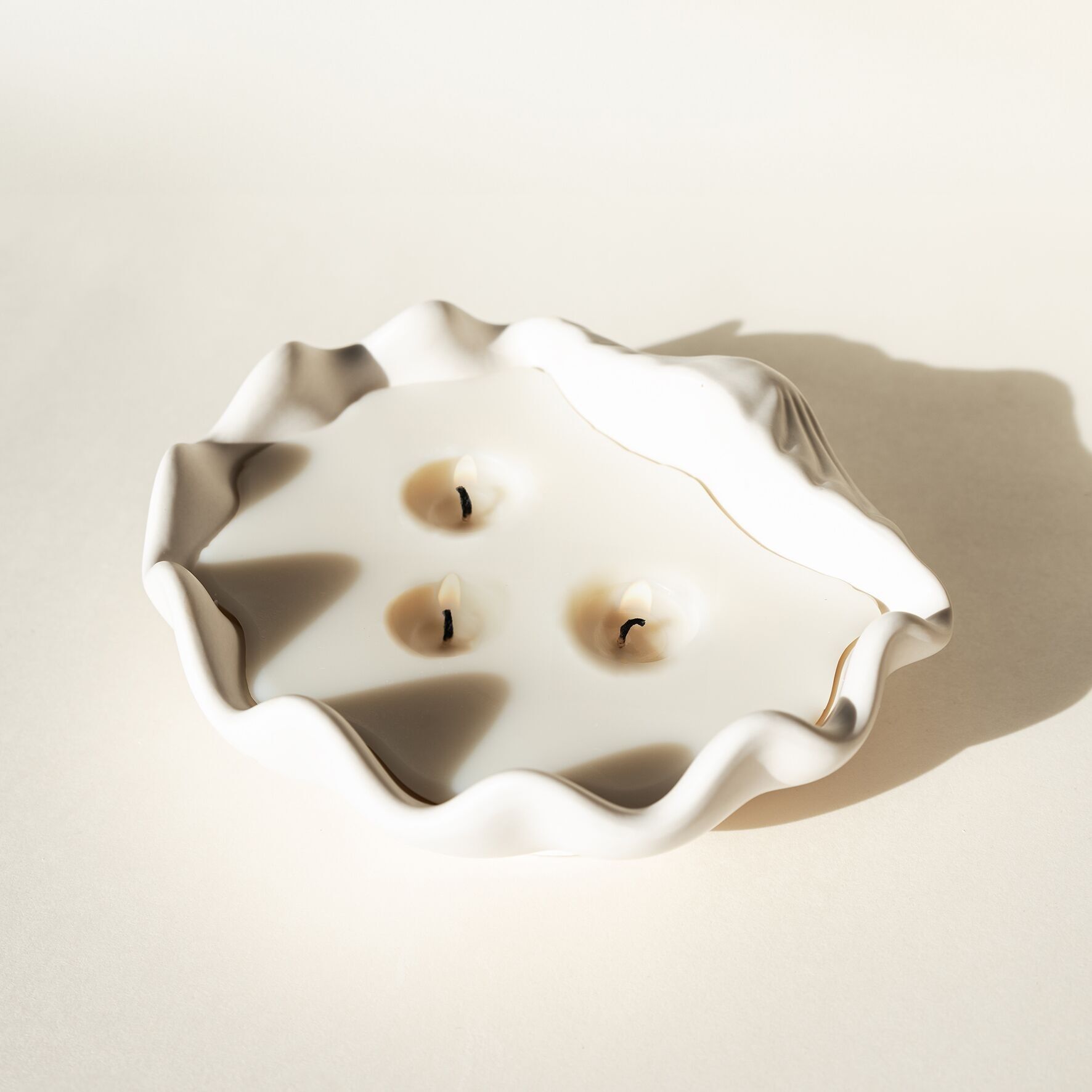 Citronella scented candle - XL shell - Summer candle