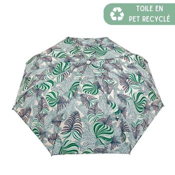 Parapluie Compact Automatique Le Jardin d'Eden - PET Récyclé 1