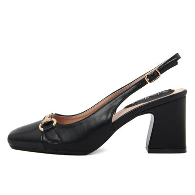 Slingback Women color Black - FAM_95_105_BLACK