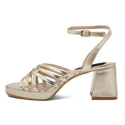 Women's Sandals Golden color - FAM_95_106_GOLD