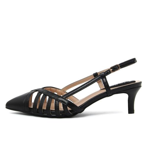 Slingback Donna colore Nero - FAM_95_56_NERO