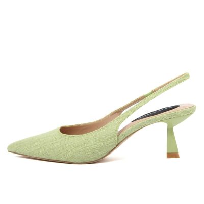 Slingback Donna colore Verde - FAM_99_72_GREEN