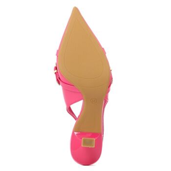 Slingback Femme couleur Fuchsia - FAG_2704_FUXIA 4