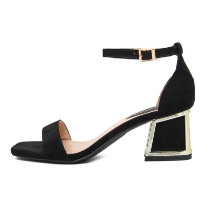 Sandalias de Mujer color Negro - FAG_7679_01_NERO